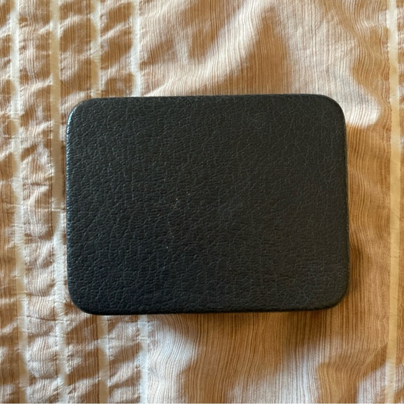 Vintage Mens La Rue Gold Tone Oval Cufflink and Tie Clip Set In Original Box - Picture 4 of 4